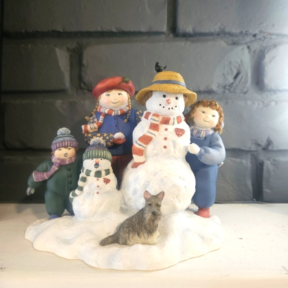 1997 LANG & WISE  SPECIAL FRIENDS SNOW Mom Christmas 1st Edition